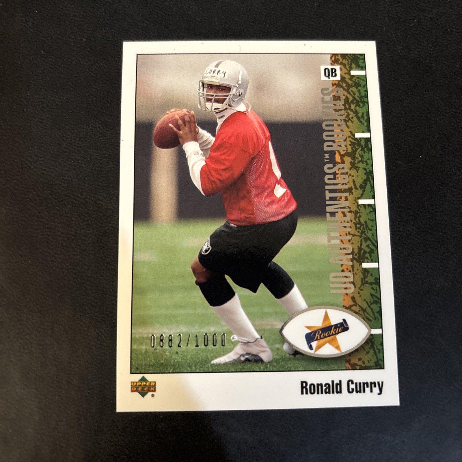 Ronald Curry Upper Deck Graded #125 Base