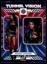 2025 Panini Donruss WNBA - Tunnel Vision Rickea Jackson #12