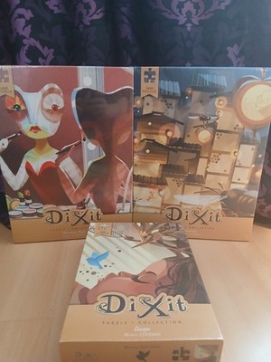 Libellud Dixit Puzzle Set  3 Stück  Escape Deliveries Chameleon Night Neu