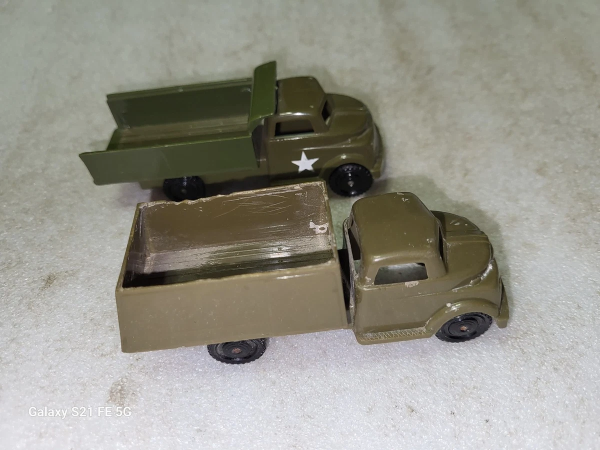 Marx Army Toys In Vintage Manufacture Diecast Cars, Trucks & Vans