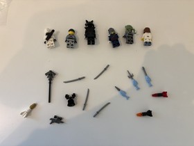 LEGO The LEGO Ninjago Movie: Garmadon's Volcano Lair (70631)-Minifigures + items