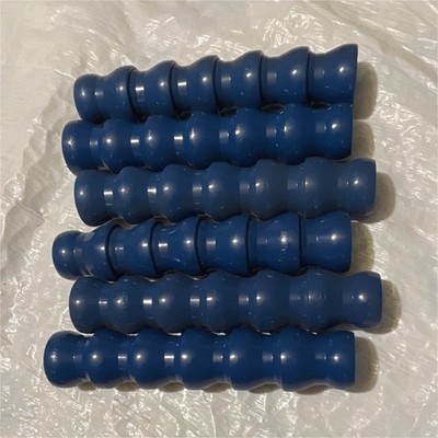 Loc-Line Flexible Modular Plastic Hose Segments Blue Lot of 6 Aquarium Shop