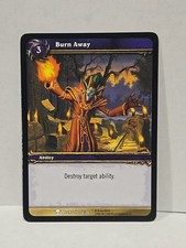 Burn Away World Of Warcraft TCG Heroes Of Azeroth Regular Common