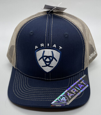 Ariat Mens Western Cap, Blue - 10034334 for sale online | eBay