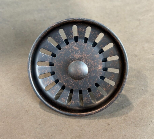 Native Trails DR320-WC Kitchen Sink 3.5" Basket Strainer WEATHERED COPPER New - Picture 4 of 8