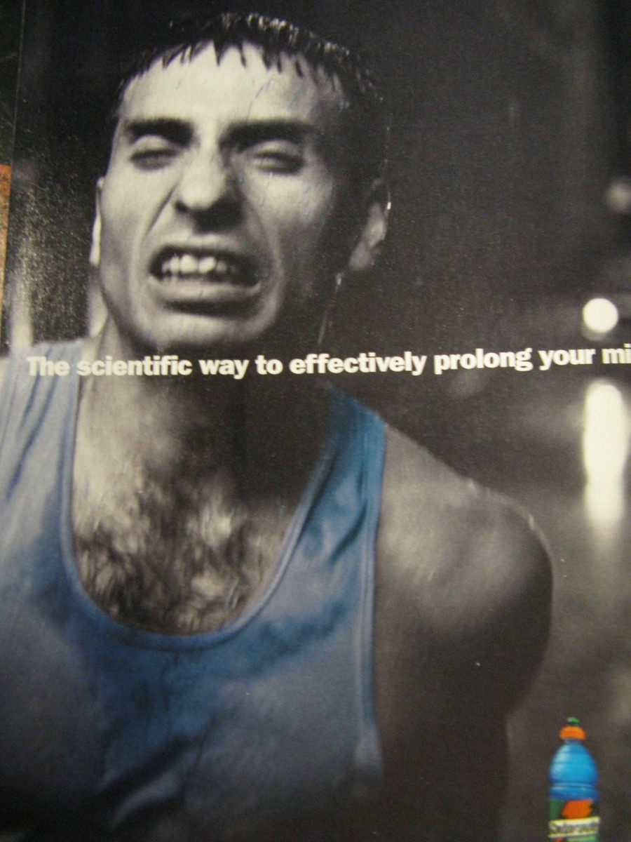 1999 Gatorade Ad-Gatorade Blue-8.5 x 10.5-Is It In You?-Original Print Ad