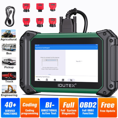 IDUTEX Speed Limit Adjustment Full Systems HEAVY DUTY Trucks Diagnostic Scanner