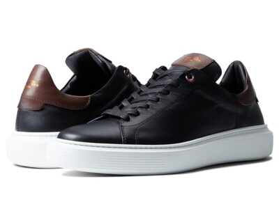 Good Man Brand Legend London Sneakers Black/Dark Vachetta Edge Men’s Size 11.5 Leather Sneakers with Brown Sole - Stylish & Sustainable main image 3