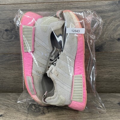 Adidas NMD_R1 Women's Size 7.5 Gray Pink GW9462 Athletic Sneakers | eBay