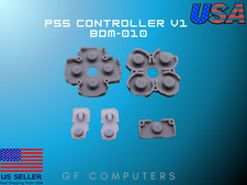 1 Set Conductive Rubber Silicone Pads Button Bdm-010 For Playstation 5 Ps5