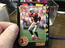 1991 Wild Card Draft # 90 VINNIE CLARK NM-MT