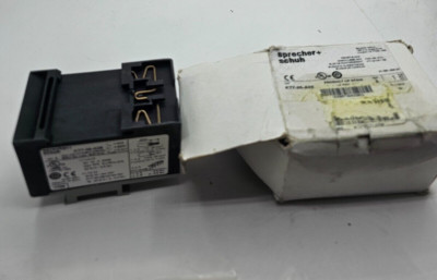 Sprecher+ Schuh Busbar Terminal Block KT7-25-A2E 600VAC 64A Feeder Block