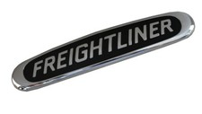 1pc Grille Emblem Truck Hood Badge For Freightliner 22-57546-000 Chrome Black
