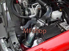 Black Red For 1996-2004 Chevy S10 4.3L V6 Pickup Cold Air Intake Kit + Filter
