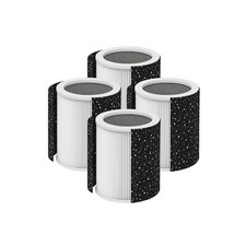 Nispira H-HF400-VP HEPA Carbon Filter for Hunter Air Purifier HP400 H-PF400 4 Pk
