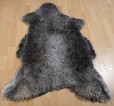 Heidschnuckenfell Schaffell Lammfell Fell ökologisch gegerbt Unikat #13239