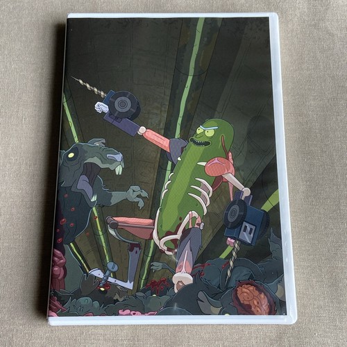 Rick and Morty: Season 3 (DVD 2017 2-Disc w/ Slipcover & Inserts) Adult Swim Com - Picture 5 of 12