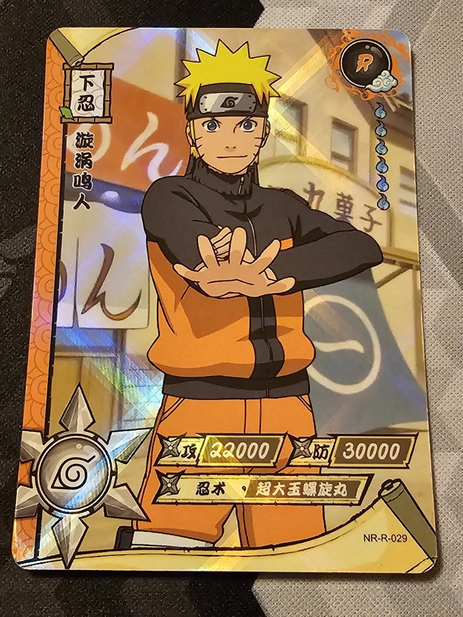 Uzumaki Naruto NR-R-029 FOIL Naruto Kayou 2002 CCG TCG | eBay