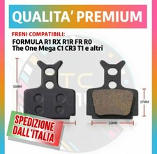 Coppia PASTIGLIE Resina per Freni FORMULA R1 RX R1R FR R0 The One Mega C1 CR3 T1