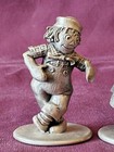 RAGGEDY ANN & ANDY PEWTER FIGURINES AND A SMALL HAND PAINTED CHALKBOARD — photo 5