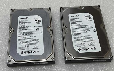 Lot of 2x Seagate ST3500630NS 500GB 7200RPM 3.5