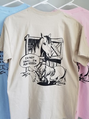 Horse T-shirt I'm not small I'm fun size! Free shipping 2X