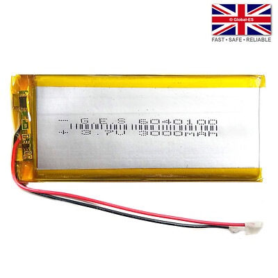 3,7 V 3000mAh LiPo 1S Polymer Wiederaufladbarer Akku: Power Bank PAD PC - 6040100