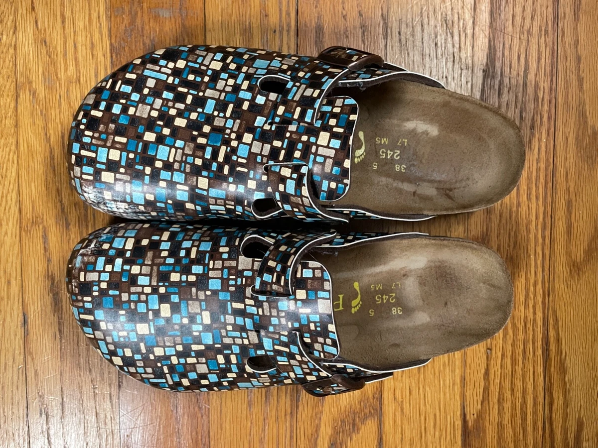 Birkenstock 245 EU 38 Papillio Women s Closed Toe Sandals Mules Size 7