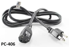 6ft Outlet Saver AC Power Extension Cord / Cable,  CablesOnline PC-406