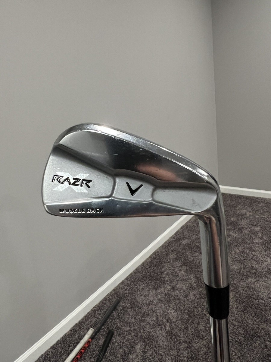 Used RH Callaway RAZR X Muscle Back 4 Iron S300 Stiff Steel | eBay
