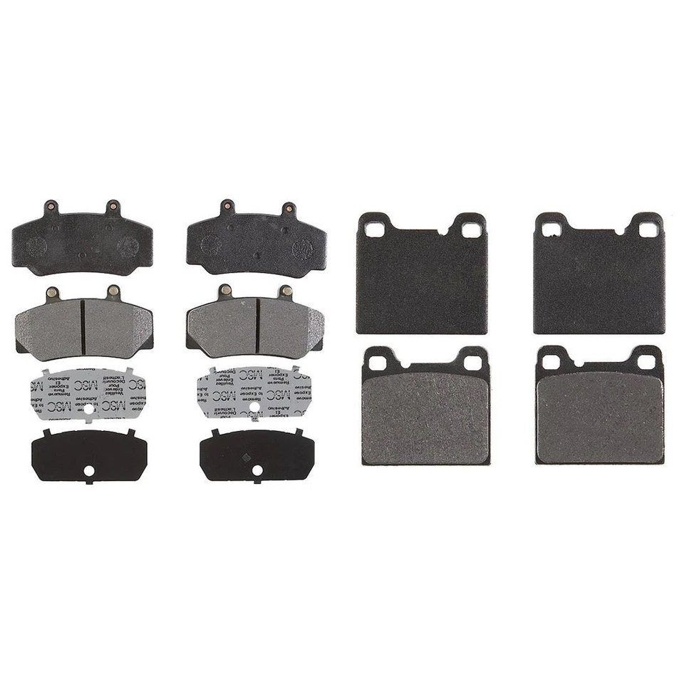 Se adapta a Volvo 780 1987 Element3 pastillas de freno metálicas delanteras y traseras - Raybestos Foto 4 de 4