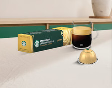 Starbucks Vanilla Coffee Pods for Nespresso Vertuo Machine - Capsules 100