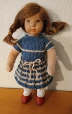 Puppenkleidung, Puppenkleid für Puppen bis 25 cm, Handarbeit