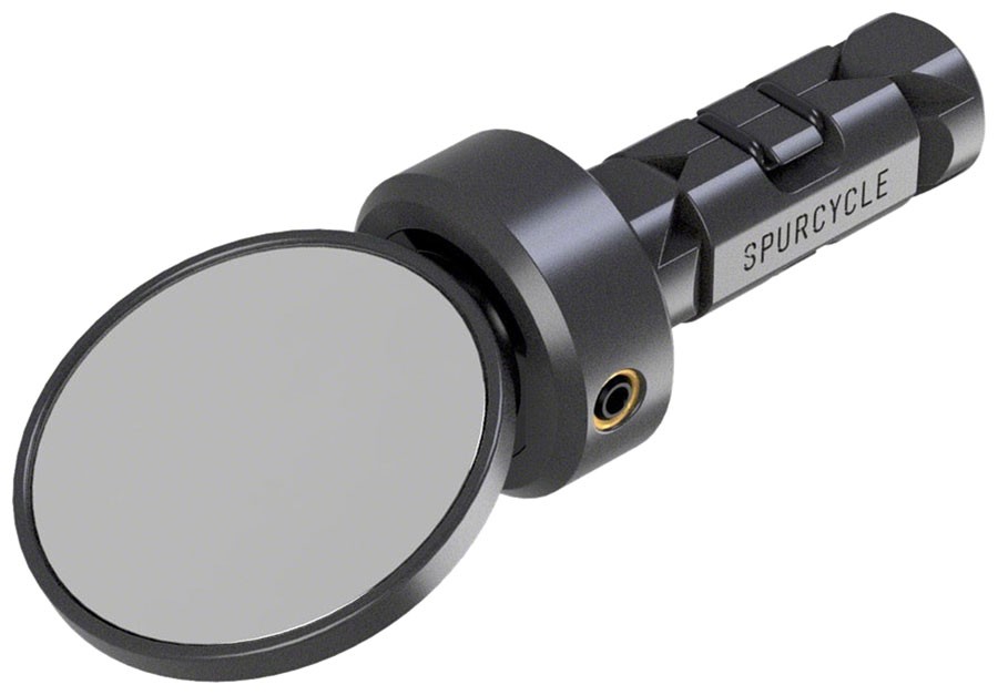 Зеркало с откидной планкой Spurcycle R35 Наконечник руля диаметром 35 мм прочное закаленное стекло 7390₽