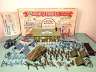 VTG 1955 MARX U.S. ARMED FORCES TRAINING CENTER PLAYSET #4150 SERIES 1000  lot54