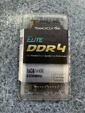 Team Elite 16GB 260-Pin DDR4 SO-DIMM DDR4 3200 (PC4 25600) Laptop Memory Model