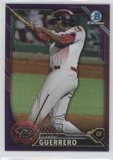 2016 Bowman Chrome Prospects Purple Refractor 62/250 Gabby Guerrero #BCP133 1n1