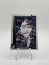 2025 Topps Update Series Bryan Sammons #US198 Rookie Card Detroit Tigers. rookie card picture