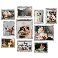 Picture Frame Set 10-Pack, Gallery Wall Frame Collage with 8x10 5x7 4x6 Frame...
