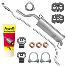Edex Abgasrohr + Endtopf Auspuff für Opel Co...