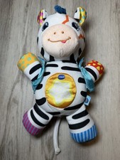 VTech Lights & Stripes Zebra Plush Musical Ba...