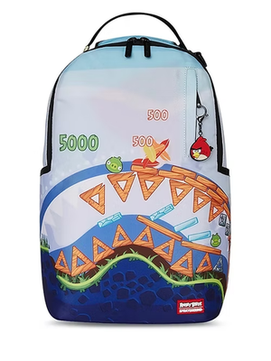 Sprayground Angry Birds Shark Defense Backpack Multicolor Shoulder