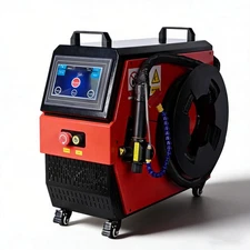 JPT 300W Pulsed Laser Cleaning Machine Laser Rust Remover For Metal Wood Stone