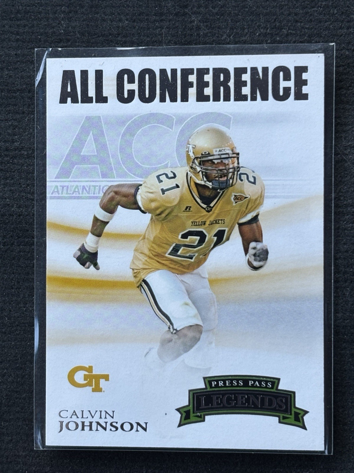 Calvin Johnson Press Pass Legends All Conference #6 All Conference