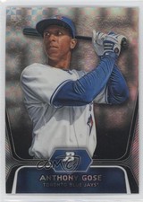 2012 Bowman Platinum Prospects X-Fractor Anthony Gose #BPP13 0a6