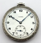 Illinois Antique Mechanical Pocket Watch 17J  12s  GR.404  3227651  NON-WORKING