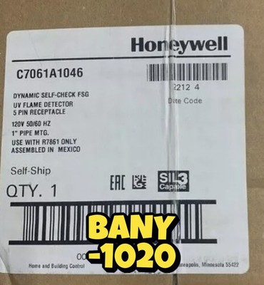 NEW Honeywell C7061A 1046 UV Flame Detector C7061A1046 | eBay