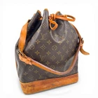 Auth LOUIS VUITTON Monogram Noe M42224 Ladies Drawstring Shoulder Bag ZU0006