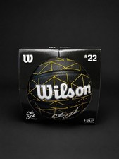 CAITLIN CLARK WNBA Repetition Black & Yellow BASKETBALL Wilson Size 6  ✅