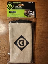 Greenlee 0158-14 Zippered Canvas Bag (New)